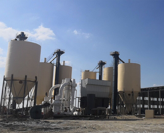 Gypsum powder production line